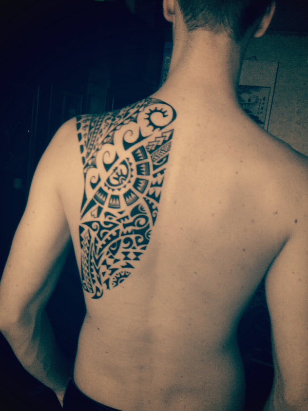 Sergey - backpiece tattoo photo