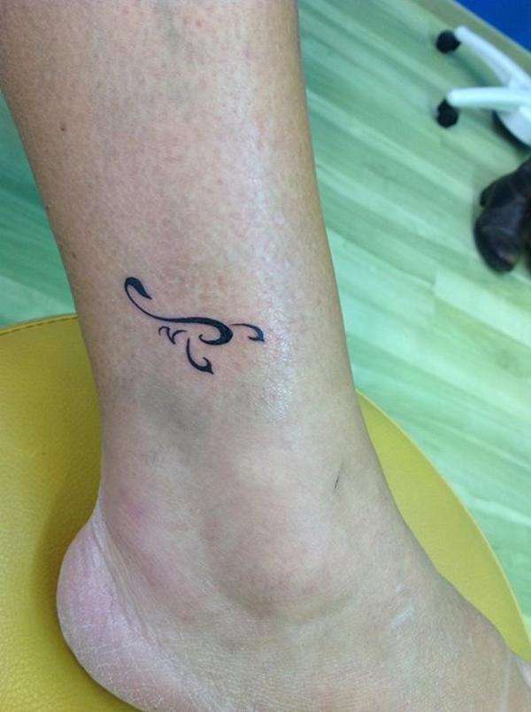 Silvia - Stylized scorpion tattoo photo