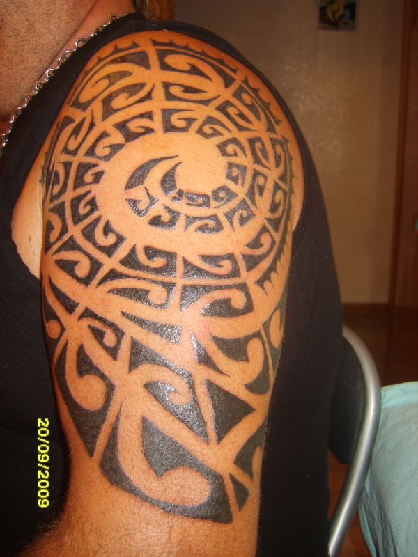 Tattoo H2O - Maori spiral tattoo photo