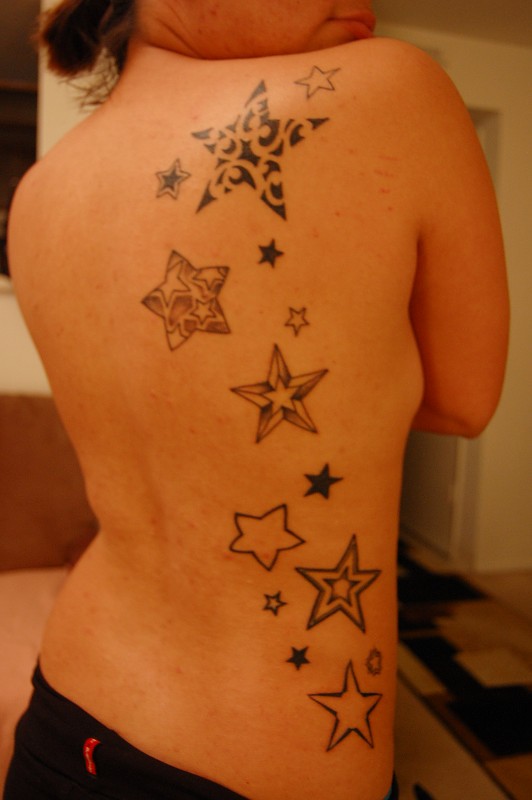 Yesica - Stars tattoo