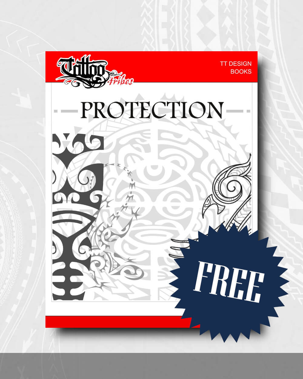 BONUS Polynesian Tattoos Design book: Protection designs