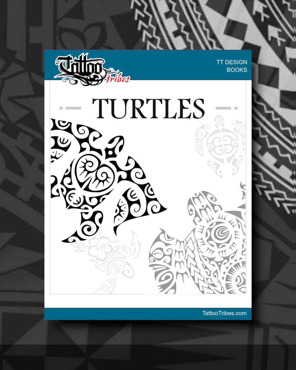 Polynesian Tattoos Design book: Turtles tattoos